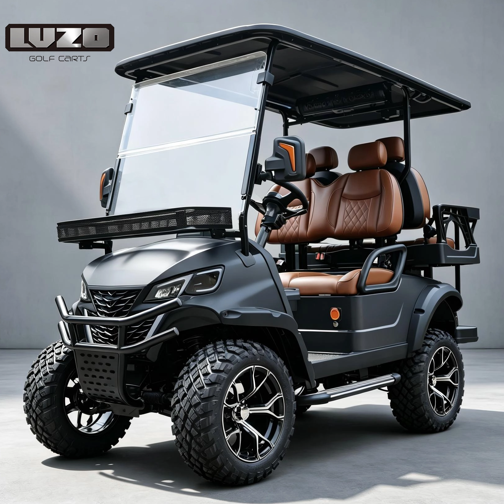 Bulk Supply 4 Seater Gas powered Golf Buggy & Cart