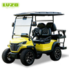 2+2 Passenger Customized Colors Electric Club Car Golf Cart 