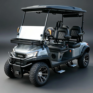 Luxury 4 Seater Electric Golf Cart for Villa, Park & Private Areas