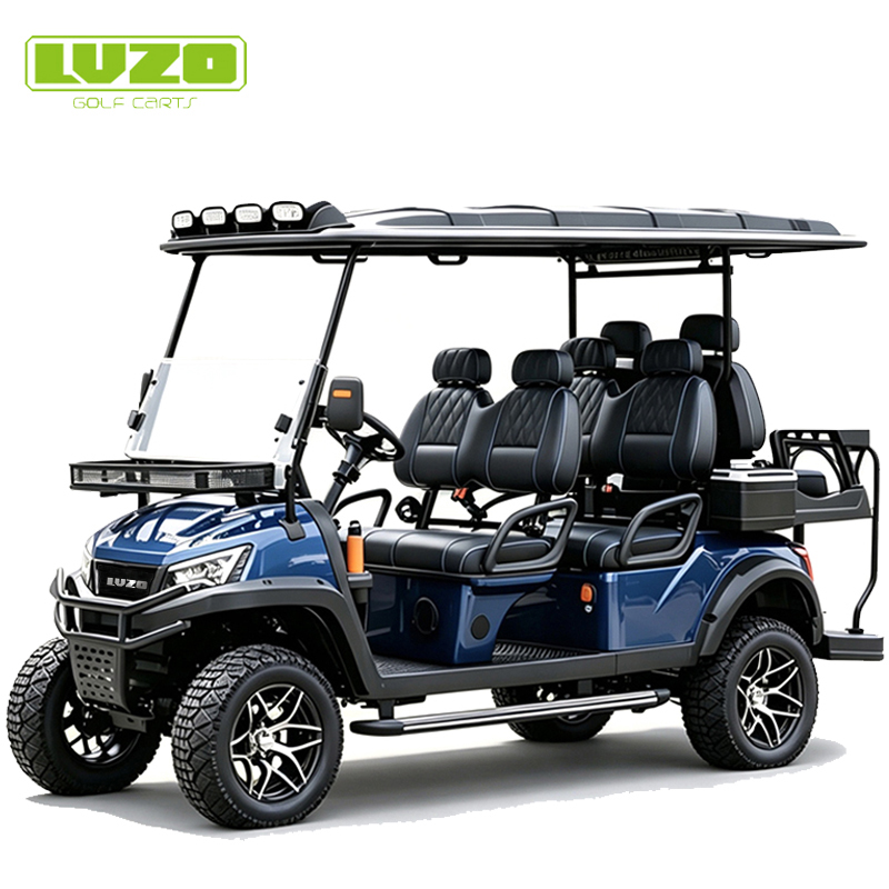 CE Certified 6 Seater 72V Lithium Battery Powered Golf Cart