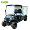 2 Passengers Buggy Utility Vehicle for Sale With Cargo Box Trolley Electric Golf Carts